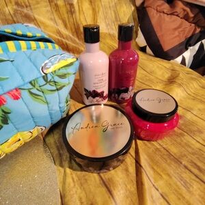 Pink Magnolia Bath & Body Set - Pink